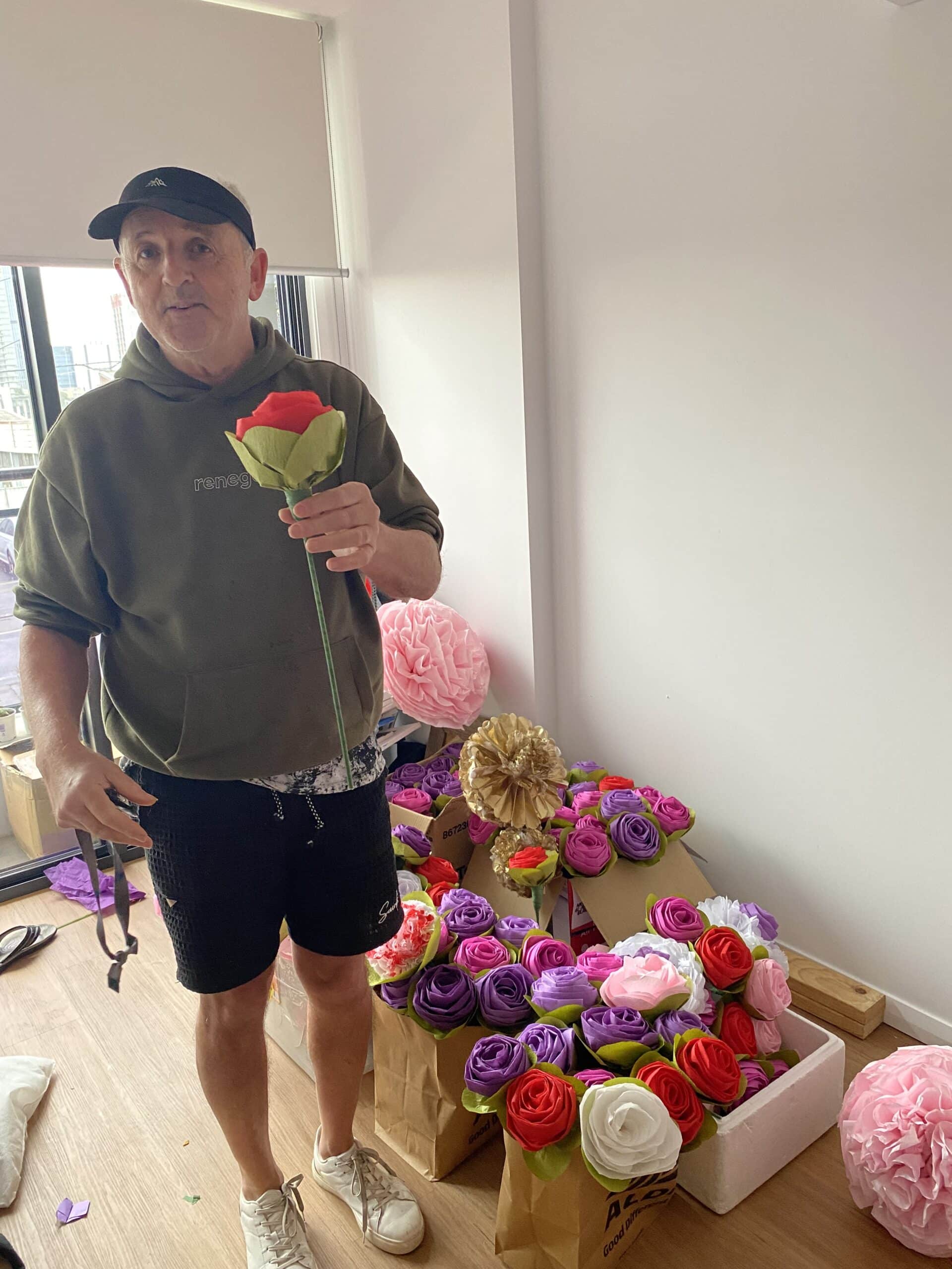 Steven's Paper Flower Collection