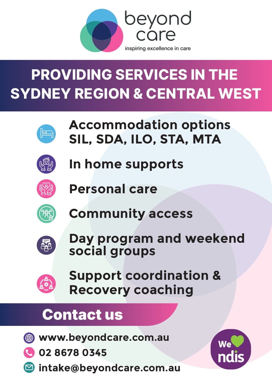 Beyond Care Central West services information